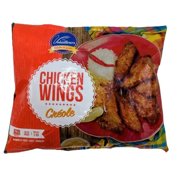 Les Volailleurs wings poulet panés Créole sachet 1kg