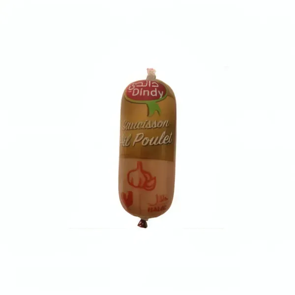 DINDY - Saucisson poulet ail 200G