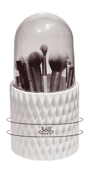 Porte-Pinceaux de Maquillage Rotatif 360°
