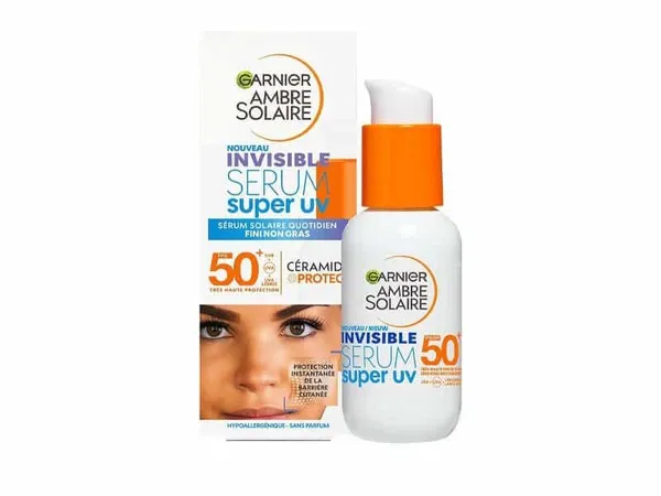 GARNIER - Fluide Solaire Très Haute Protection SPF50+ Fini Invisible - 30ml