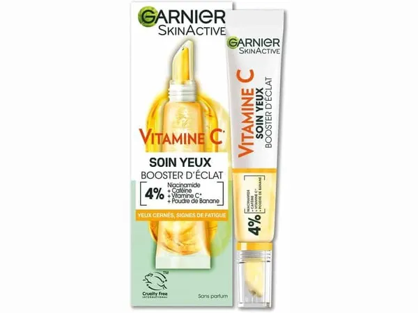 GARNIER SkinActive - Soin Contour des Yeux à la Vitamine C booster d'Éclat - 15 ml