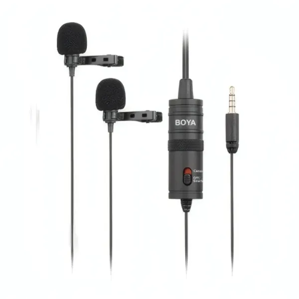 Micro Cravate Double BOYA BY-M1DM Omnidirectionnel