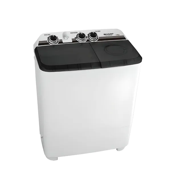 Machine A Laver Sharp 8KG Semi Automatic Blanc ES-T85A-Z