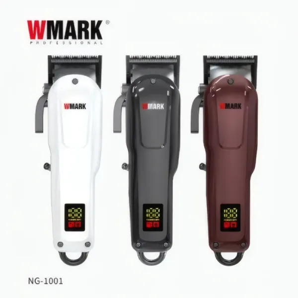 Tondeuse Sans Fil Rechargeable WMARK NG-1001 - Lame Acier Inoxydable