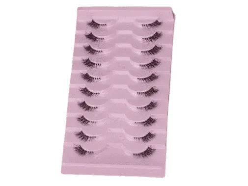 Lot de 10 Paires de Faux Cils Luxueux