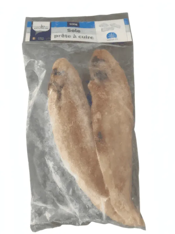 LE PECHEUR - Filets de sole précuits - 500G