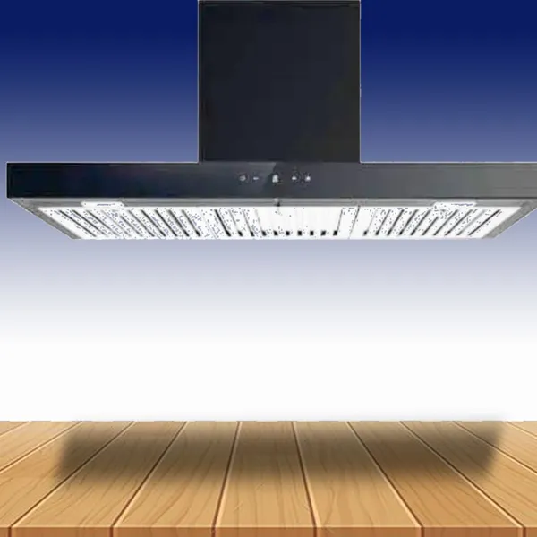 Hotte De Cuisine Technolux 90X60 Avec Sortie Noir TEC9OBB