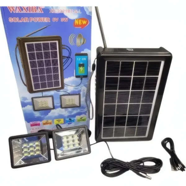 Radio Solaire Waxiba XB-2321BT-S-L - Portable et Multifonction