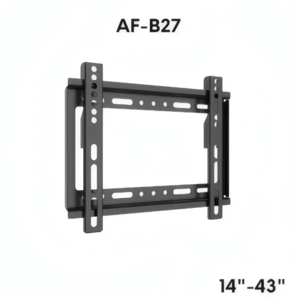 Support TV Mural Fixe AIRFLUX AF-B27 pour Écrans 14" à 43"
