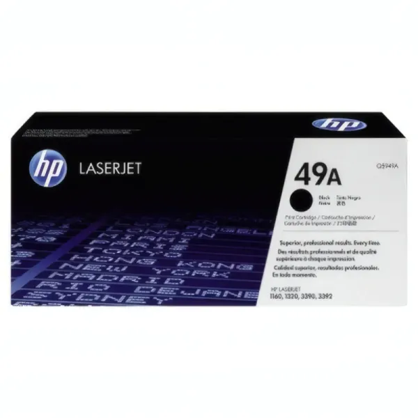 Toner HP-49A (Q5949A) Noir - Impression jusqu'à 2500 pages