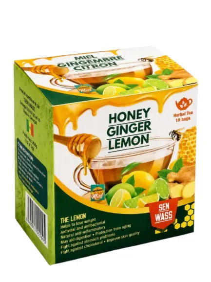 Thé miel gingembre citron x10