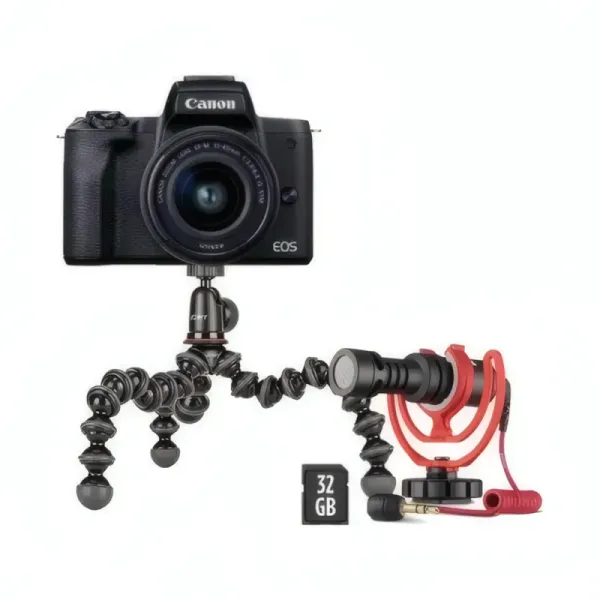 Appareil Photo Hybride Canon EOS M50 Mark II Vlogger Kit