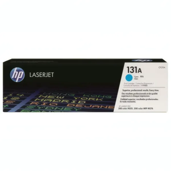 Toner Original HP 131A Cyan pour Imprimantes LaserJet