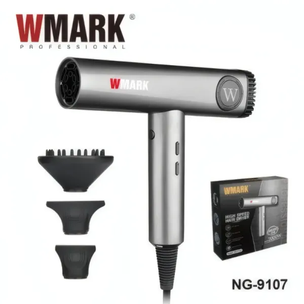 Sèche-Cheveux Professionnel WMARK NG-9107 avec Moteur BLDC