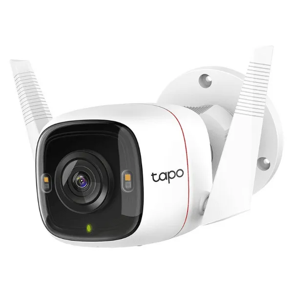Caméra extérieure Tapo sans fil 1440p étanche IP66 avec vision nocturne avancée et audio bidirectionnel