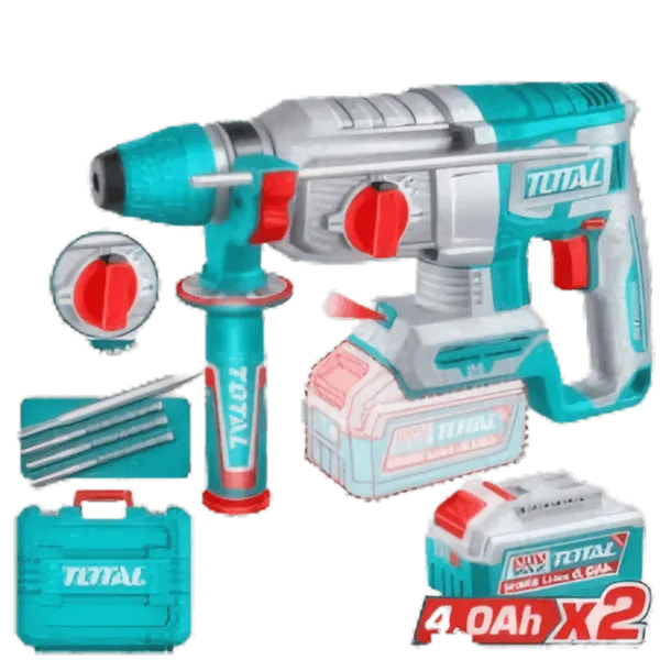 Perforateur Burineur TOTAL 20V Brushless - 2.5J - TRHLI262085