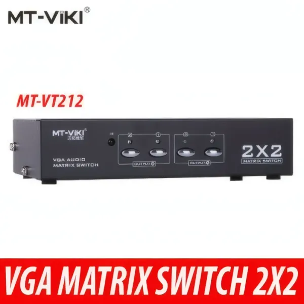 Switch Matriciel VGA 2x2 MT-VIKI avec Télécommande