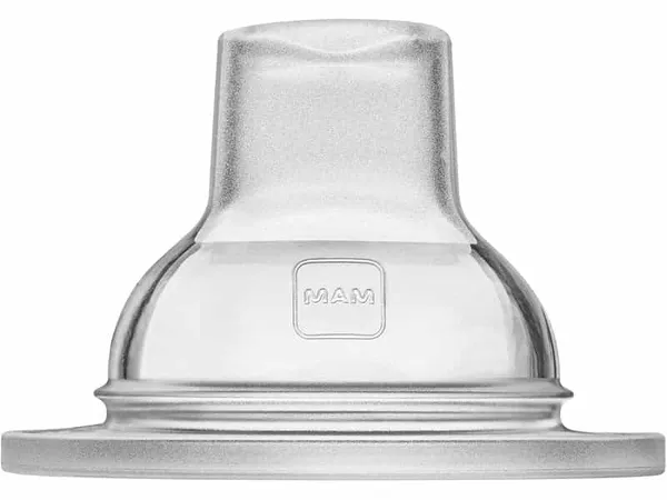 MAM - Becs en Silicone Transparent - 2 Lots
