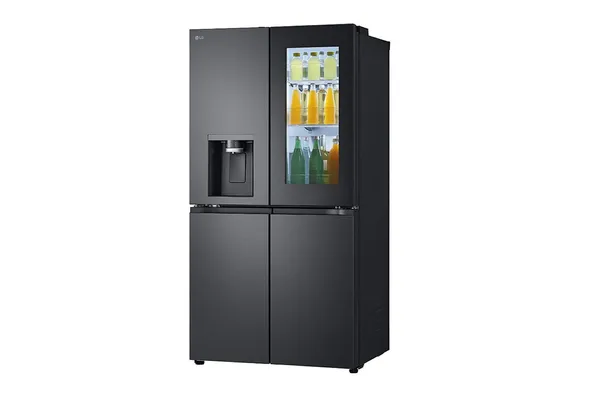 Refrigerateur LG Side BY Side Knock Knock 4 portes Noir GCX24FFCAB