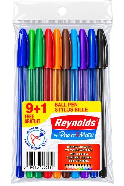 Stylos bille Reynolds AS 9+1
