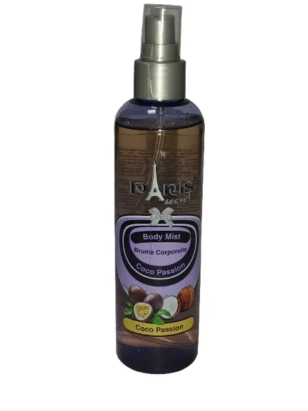 Brume corporelle Paris coco passion 250 ml