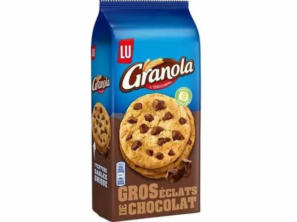 GRANOLA by LU – Cookies Chunks Chocolat – 184G