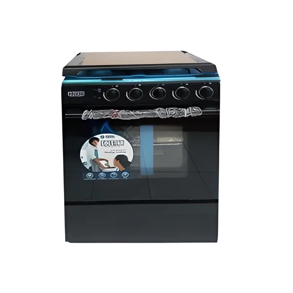 Cuisiniere Solstar 4FEUX 50X50 Full Option Noir SO112-GGRBKVSS