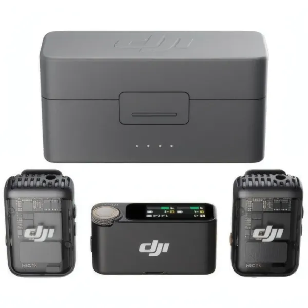 Microphone Professionnel DJI Mic 2 - Réduction du Bruit