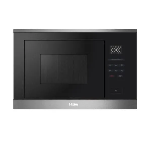 Micro Onde Encastrable Haier 30LITRES Noir Gris HBMW30GSS