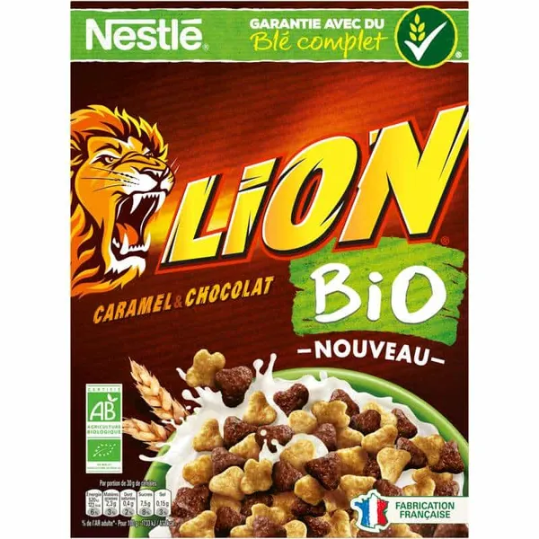 Nestlé – Céréales Lion BIO - 400 g