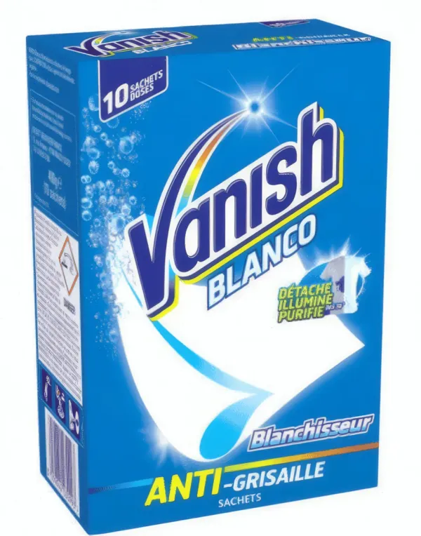 VANISH Blanco Activateur Blanc x10 sachets