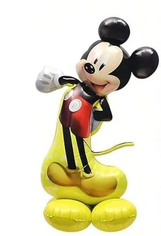 Grand support et ballon en aluminium décoratif de dessin animé pour fête( Mickey)