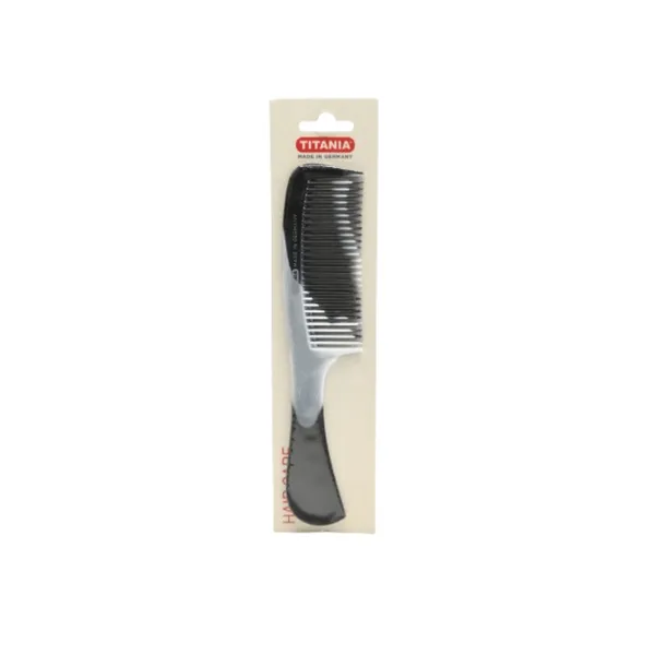 Titania peigne avec manche marbre et dents arrondies x1