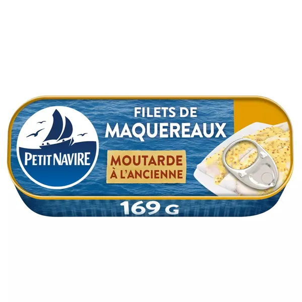 Filets de Maquereaux Moutarde 169G