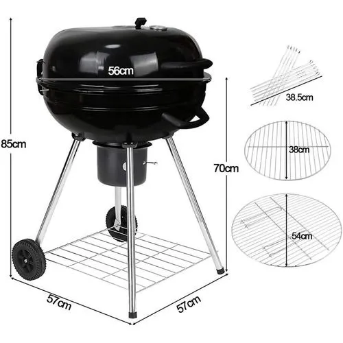 Barbecue au Charbon Cac Table Qualite Superieur CA820571