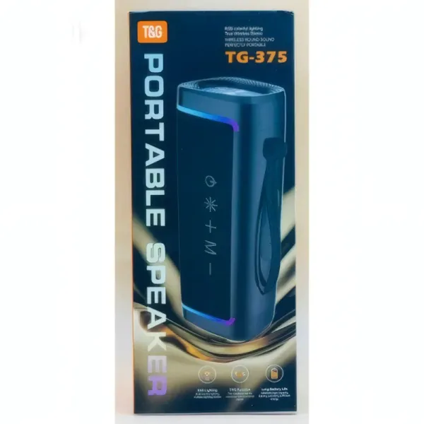 Enceinte Bluetooth Rechargeable T&G TG-375 - 10m de portée