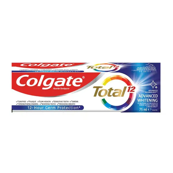 Dentifrice Total White 12 actions Colgate 75 ml