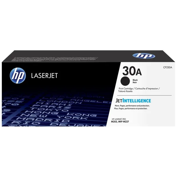 Toner HP 30A noir original (CF230A), 1 600 pages