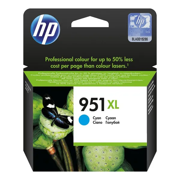 Cartouche HP 951XL - (CN046AE) bleu