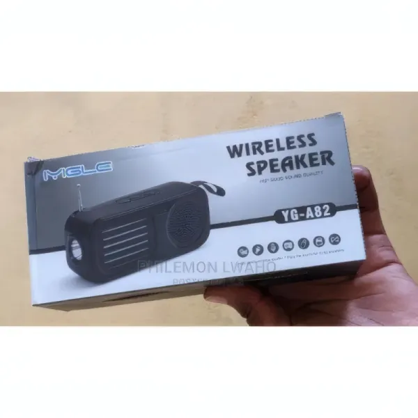 Haut-Parleur Bluetooth Solaire IYIGLE YG-A82 avec Radio FM et Lampe