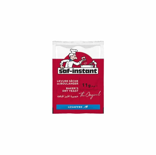 Saf-Instant – Levure Sèche Instantanée 11 g – Lot de 3 Sachets