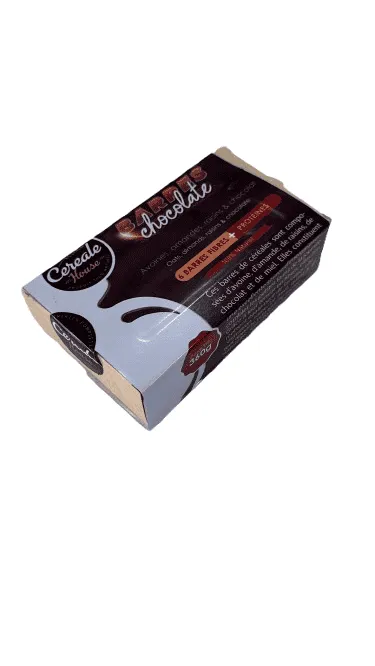 Céréale house - 6 barres de céréales  granola au chocolat - 360G