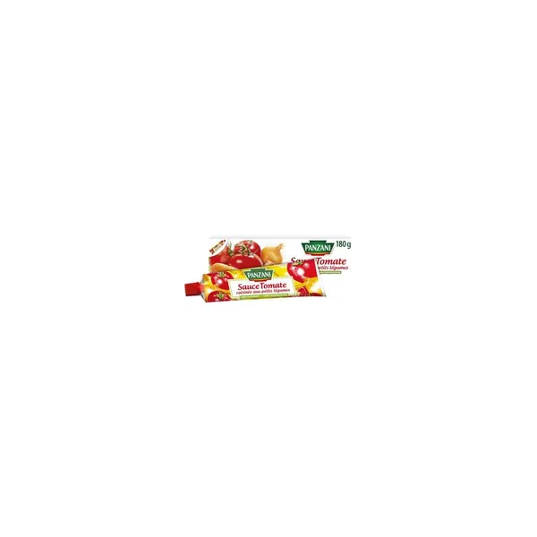 PANZANI Sauce tomate cuisinée petits légumes conservateur ni colorant en tube