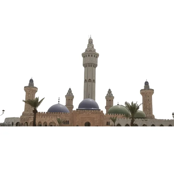 Parfum voiture Mosquée Touba senteur Bleu ciel