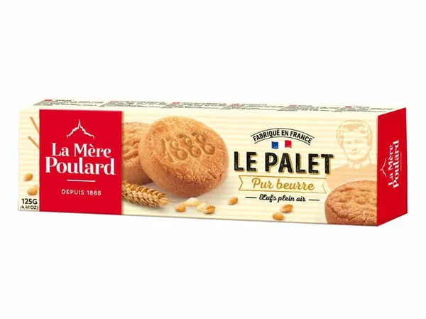 LA MÈRE POULARD – Biscuits Le Palet au beurre – 125G