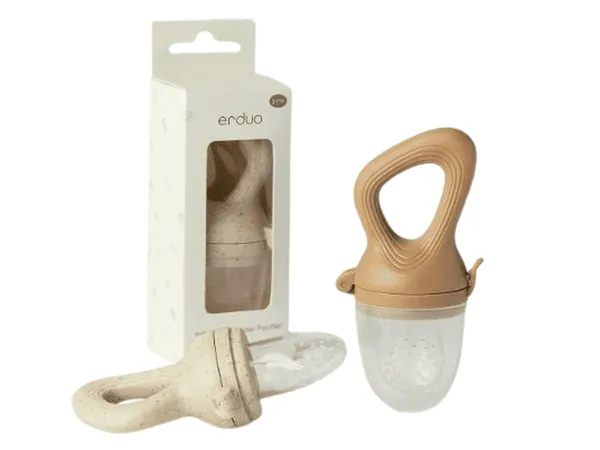 Anneau de dentition grignoteuse tétine - Soulage les poussées dentaires