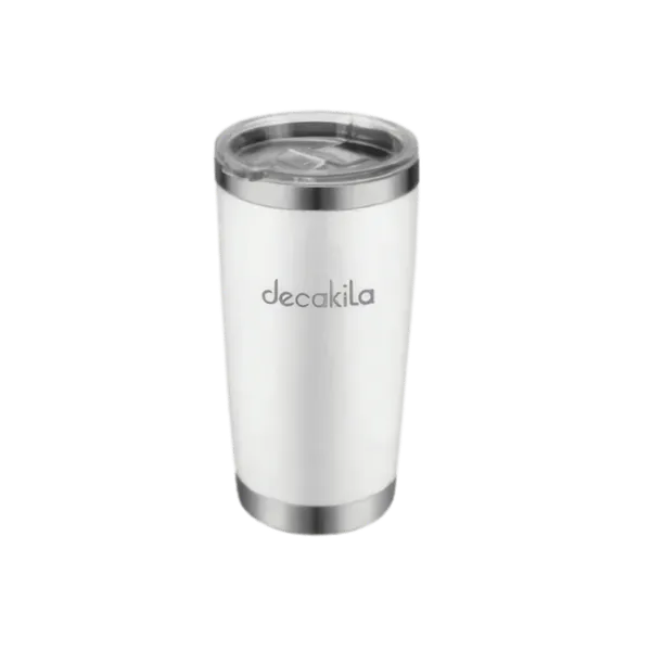 Mug Isotherme Decakila 600ml (BLANC)