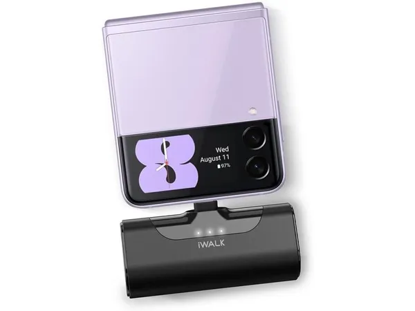 iWALK Chargeur Externe USB-C 4500mAh – Compact et Rapide