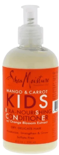 SHEA MOISTURE - Après-shampoing pour enfant extra-nourrissant mangue & carotte - 236 ml