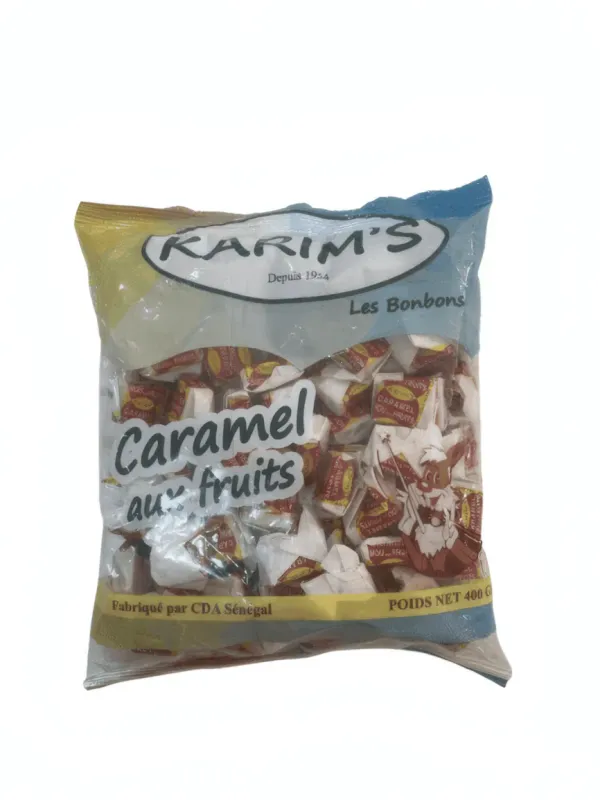 KARIM'S - Bonbons caramel aux fruits - 400g